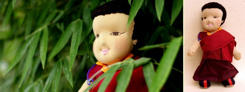 Tenchoe - Traditional Tibetan Bopa Doll
