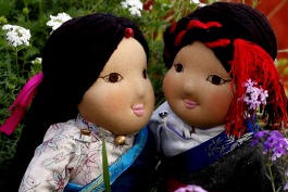 A selection of our Khampa dolls