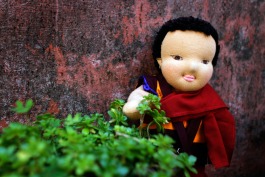 Lobsang our monk doll