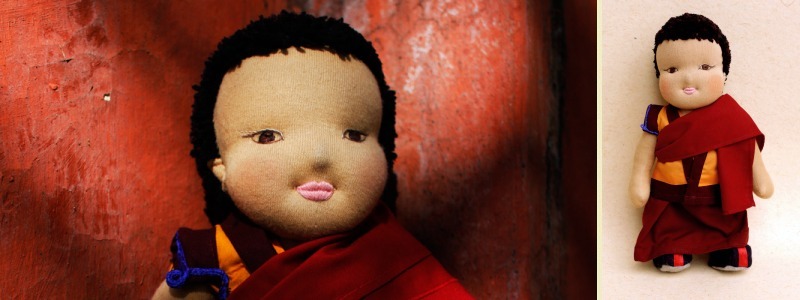 Lobsang - Traditional Tibetan Bopa Doll