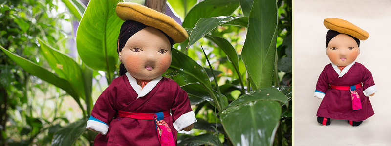 Thinley - Traditional Tibetan Doll