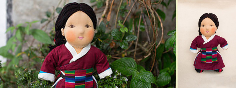 Thinley - Traditional Tibetan Doll