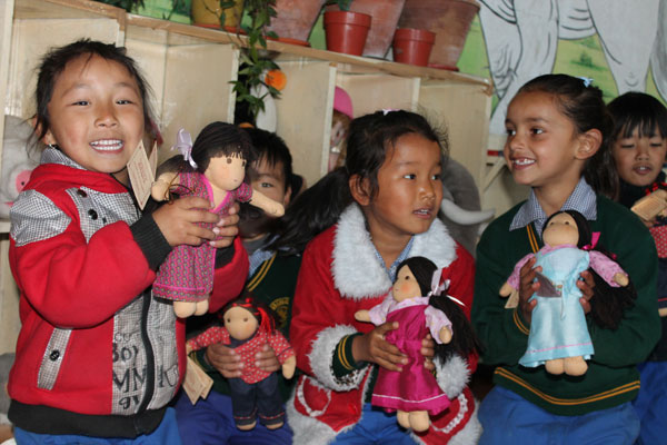 A kindergarten class at Upper TCV Dharamsala