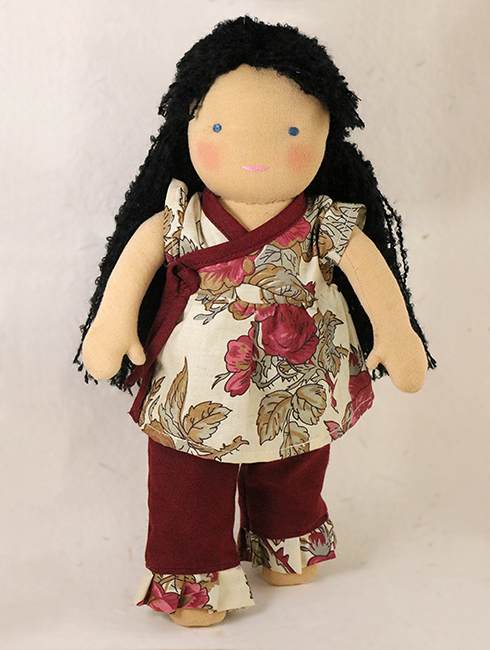 Clara Front - Steiner-Inspired Global Friendship Doll