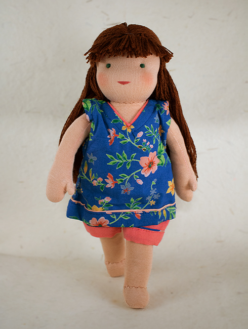 Ella Front - Steiner-Inspired Global Friendship Doll