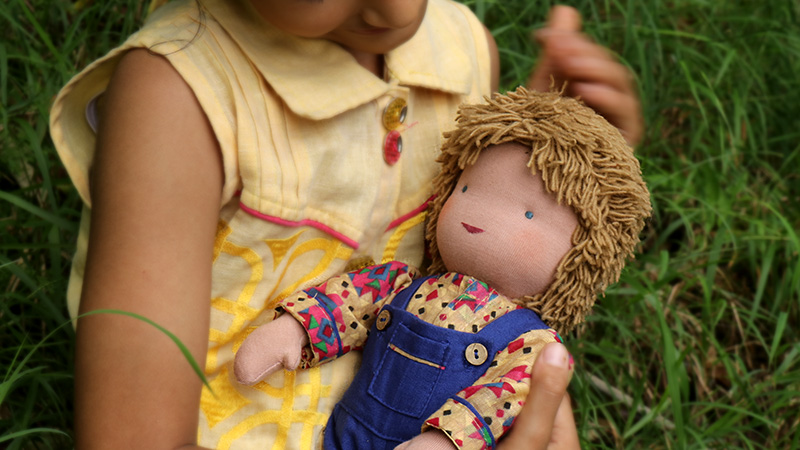 Leo - Steiner-Inspired Global Friendship Doll
