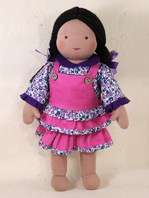 Zoey Front - Steiner-Inspired Global Friendship Doll