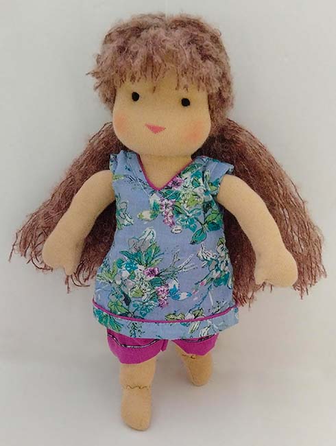Hazel Front - Steiner-Inspired Global Friendship Doll