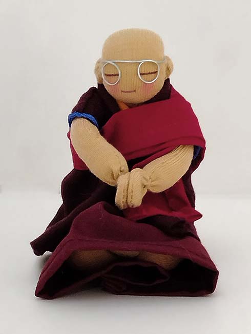 Mini Monk with Glasses